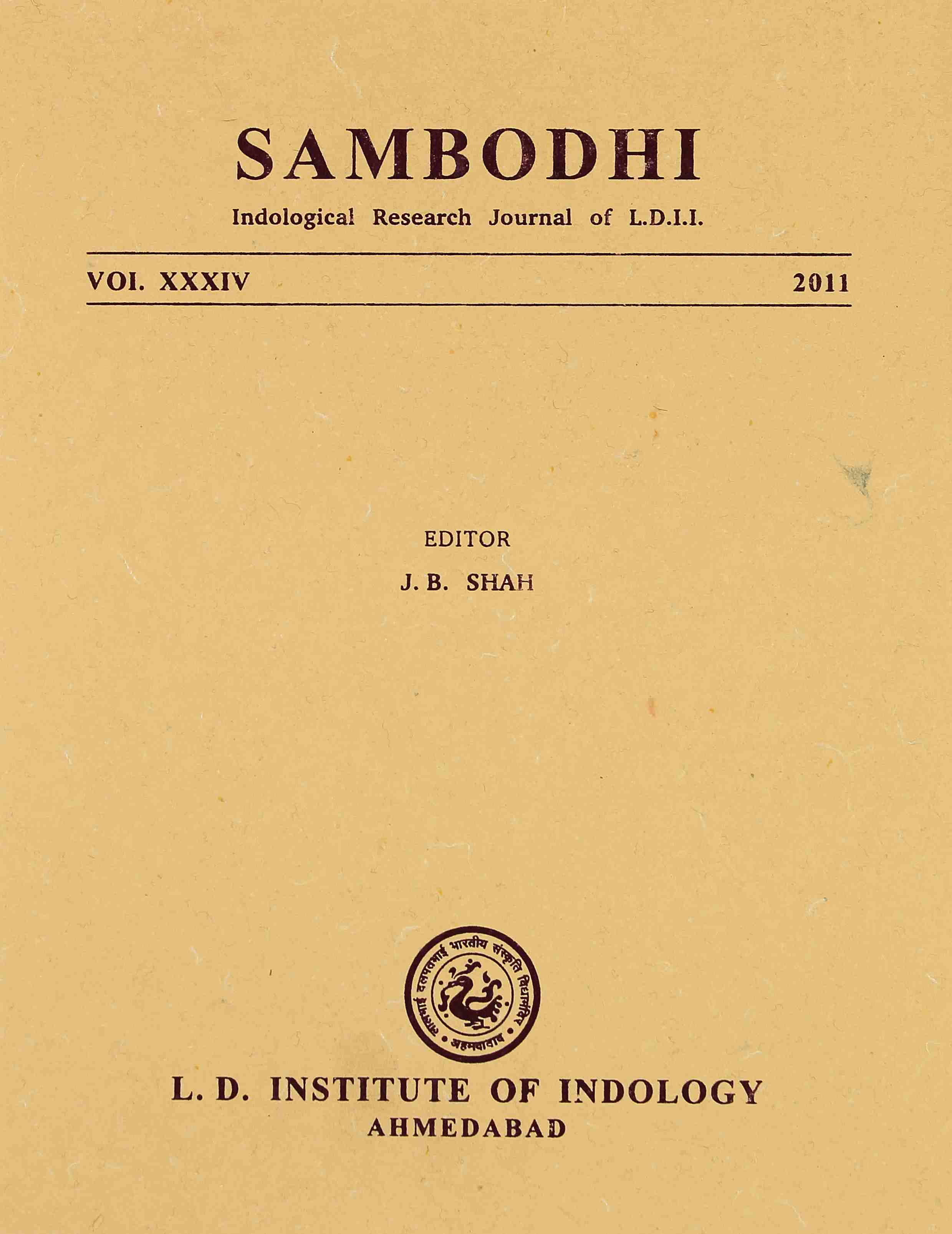 Sambodhi Vol. 34